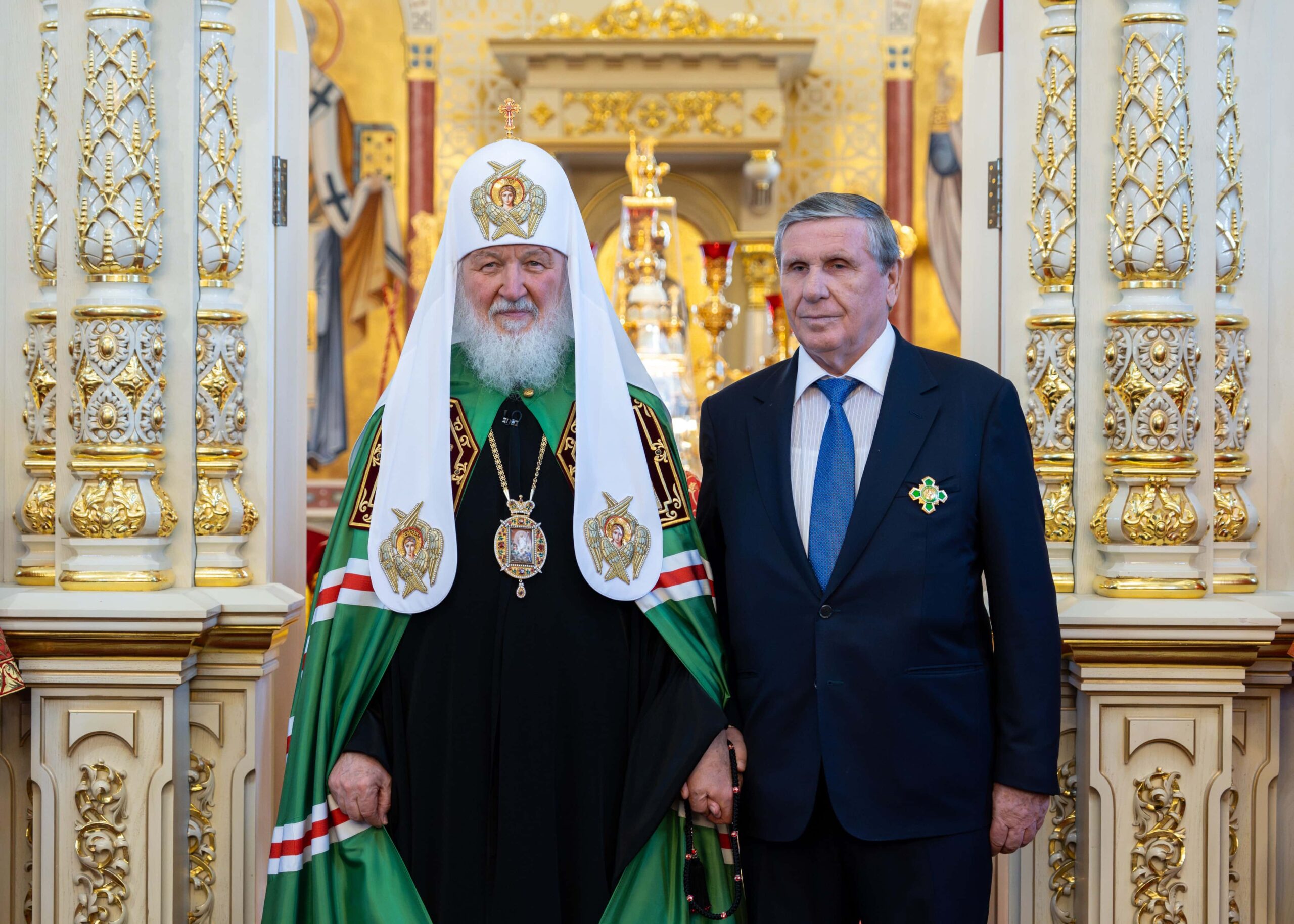 Патриарх Кирилл наградил Председателя Набсовета банка «Кубань Кредит» Виктора Константиновича Бударина